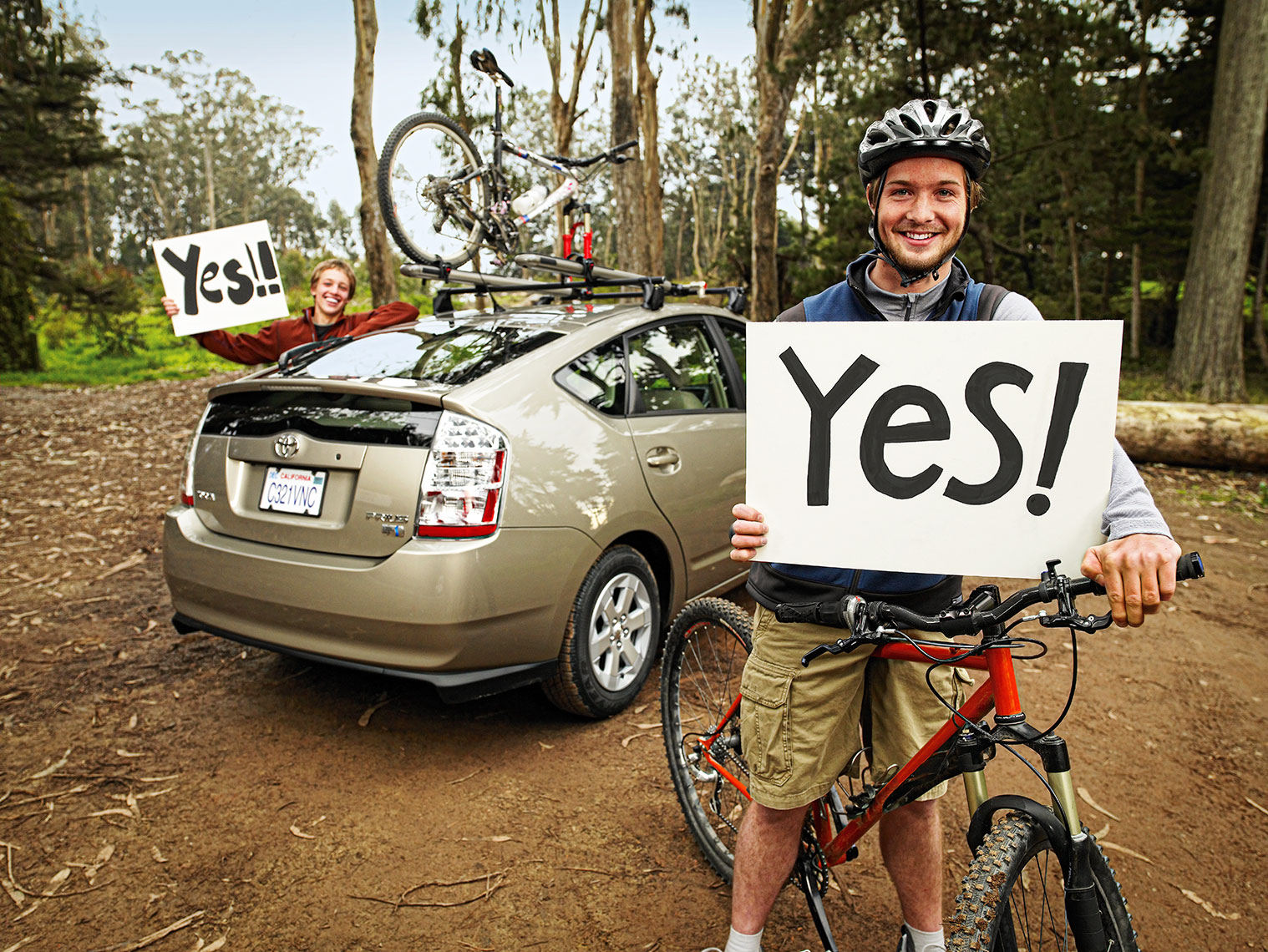 Toyota Prius - Mountain Bikers